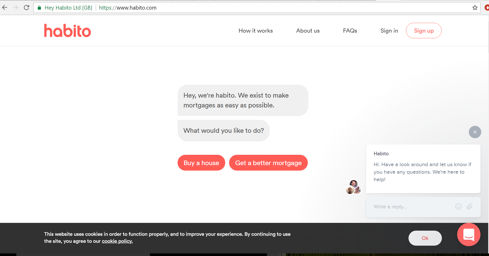 Habito conversational design