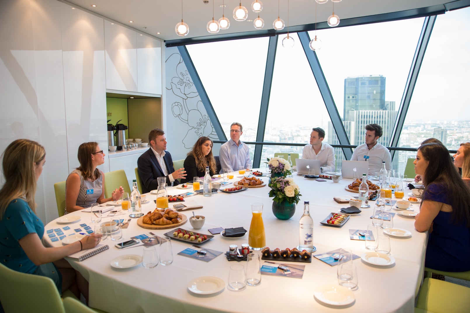 insurance meeting breakfast london