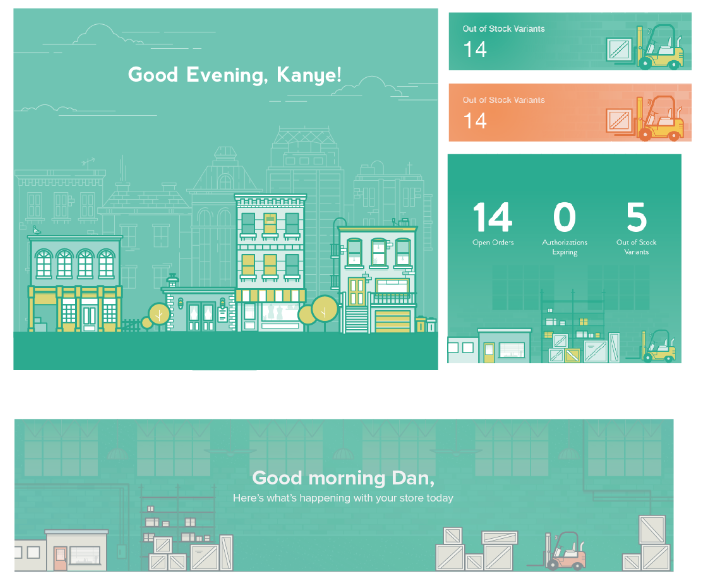 Custom illustrations