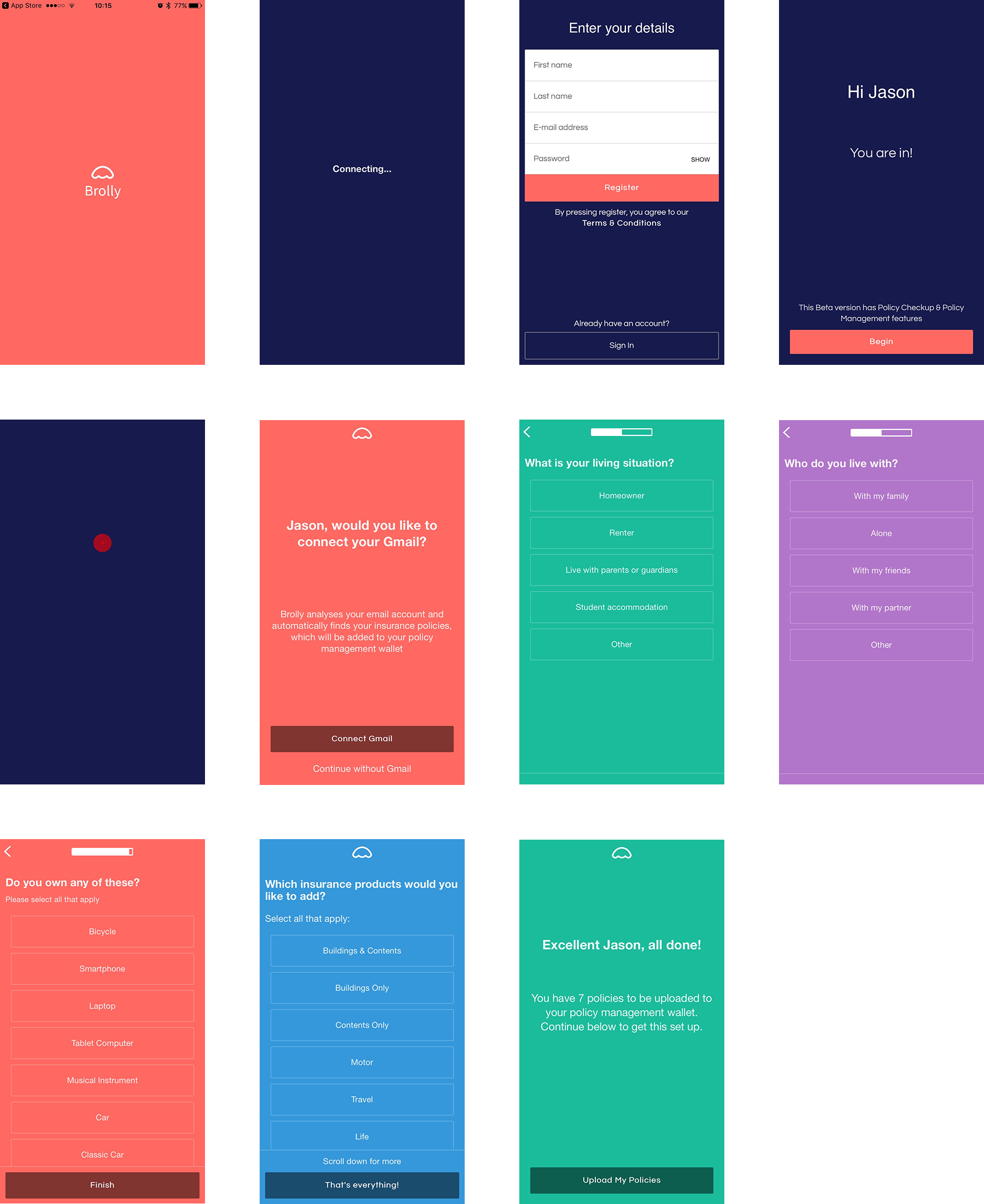 Brolly Onboarding Brolly Onboarding