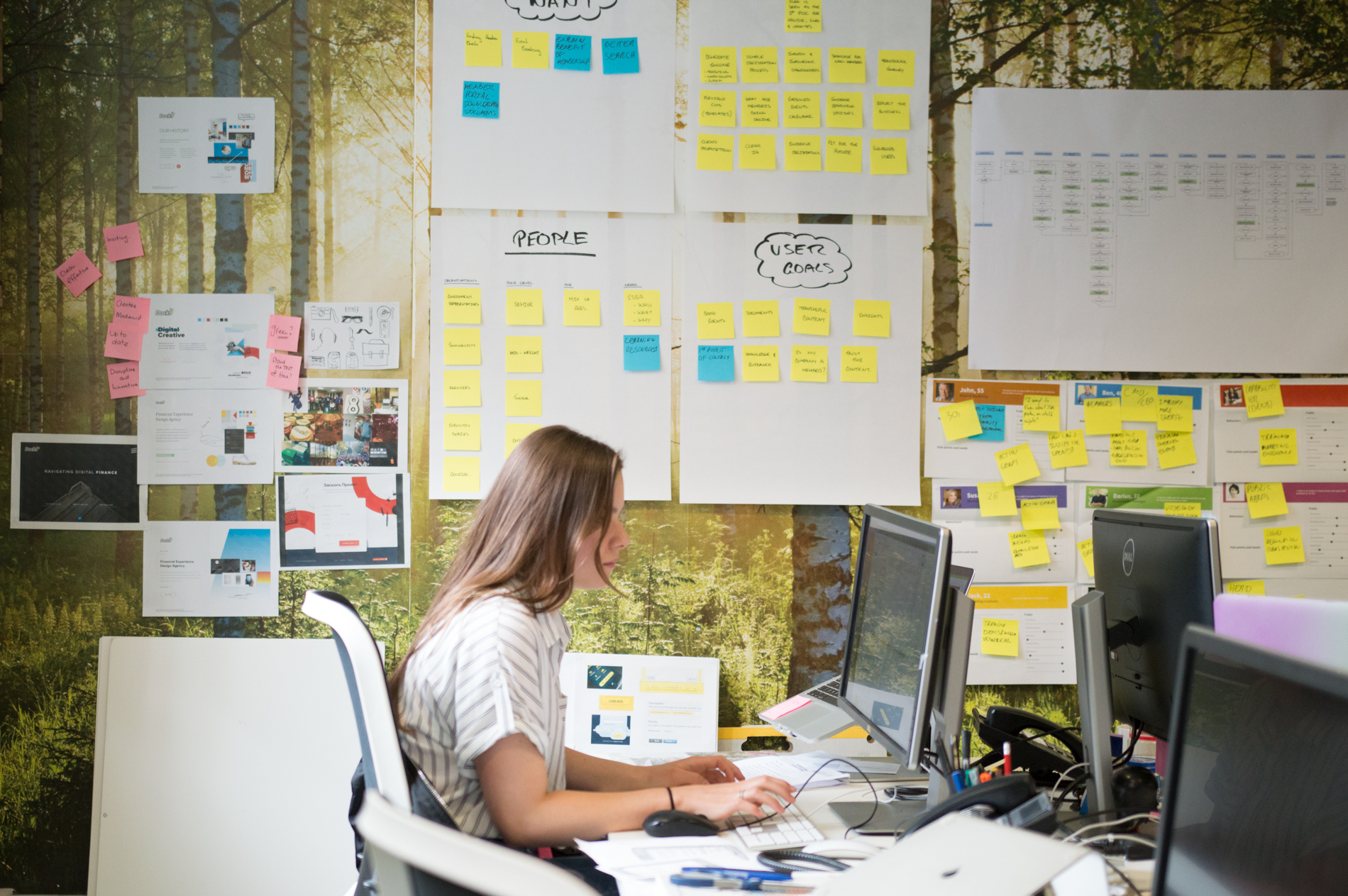 work experience blog2 Girl at computer