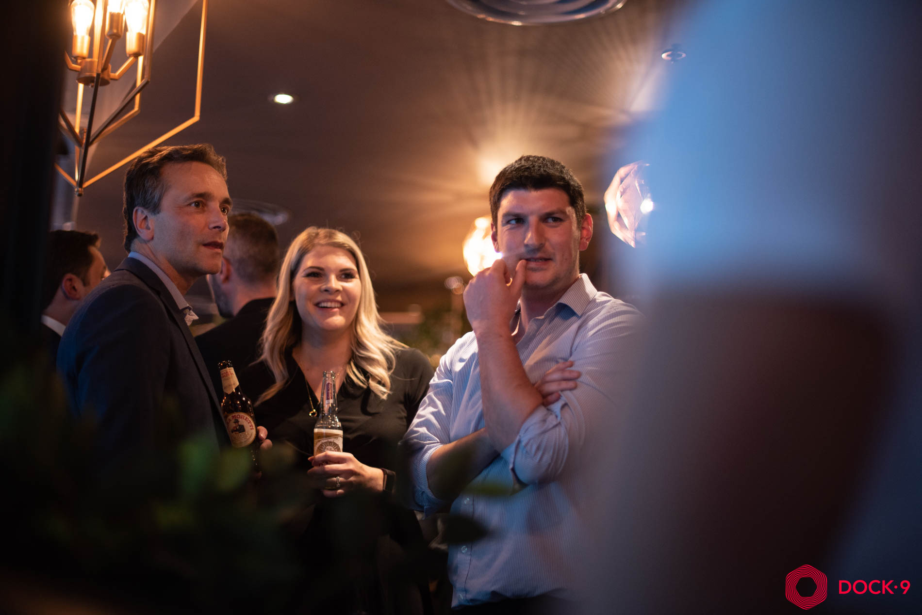 Dock9 Rebrand Drinks