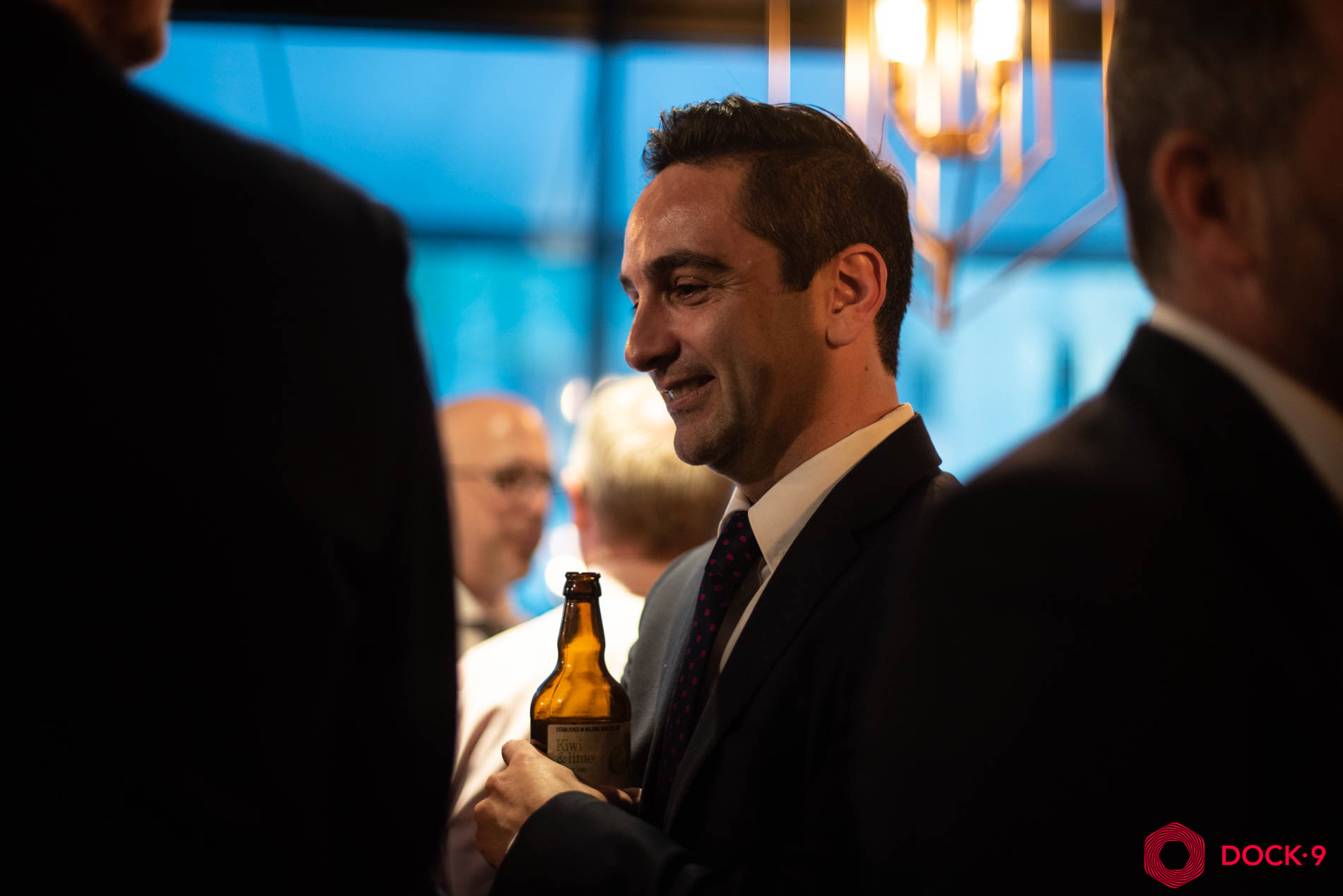 Dock9 Rebrand Drinks