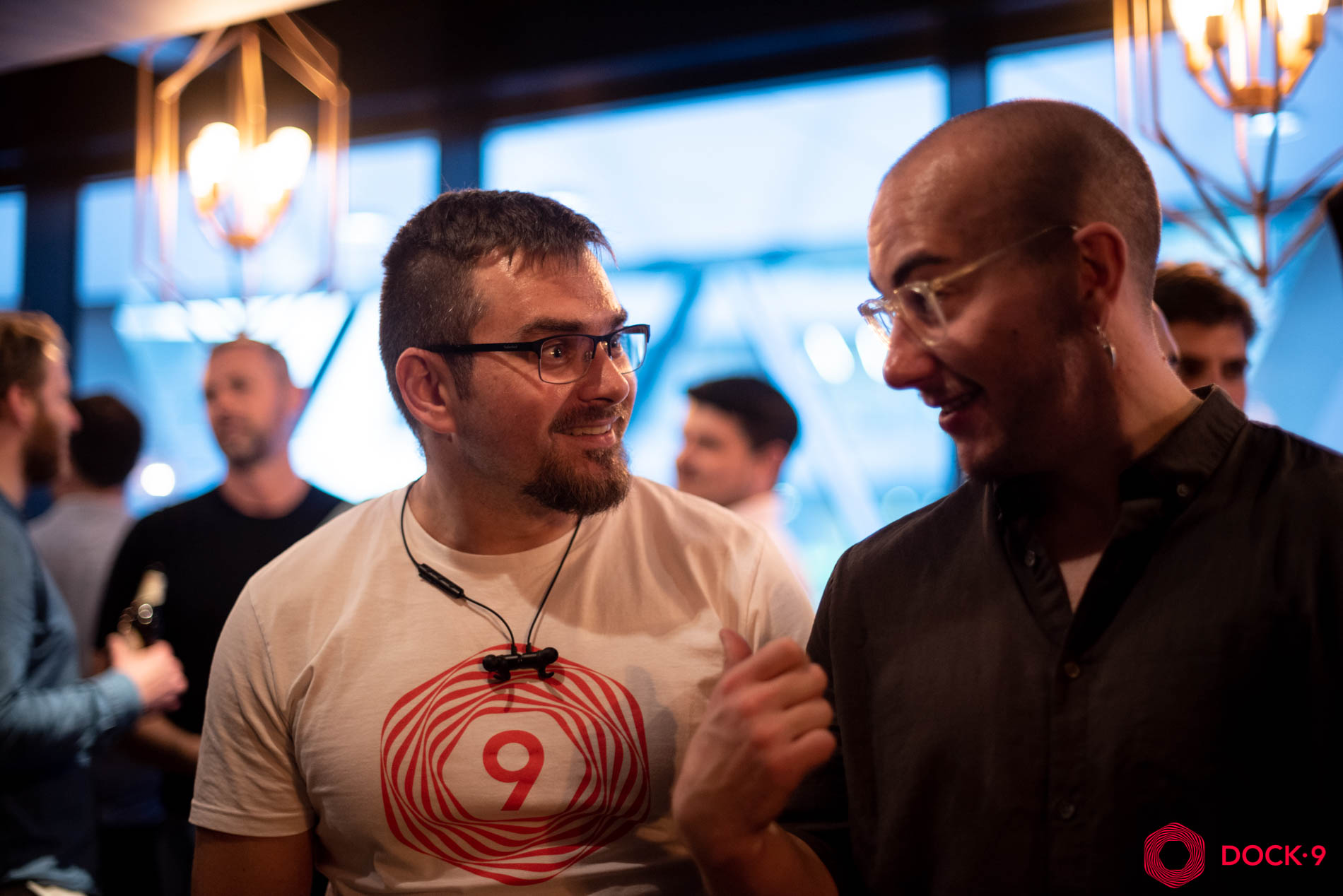 Dock9 Rebrand Drinks