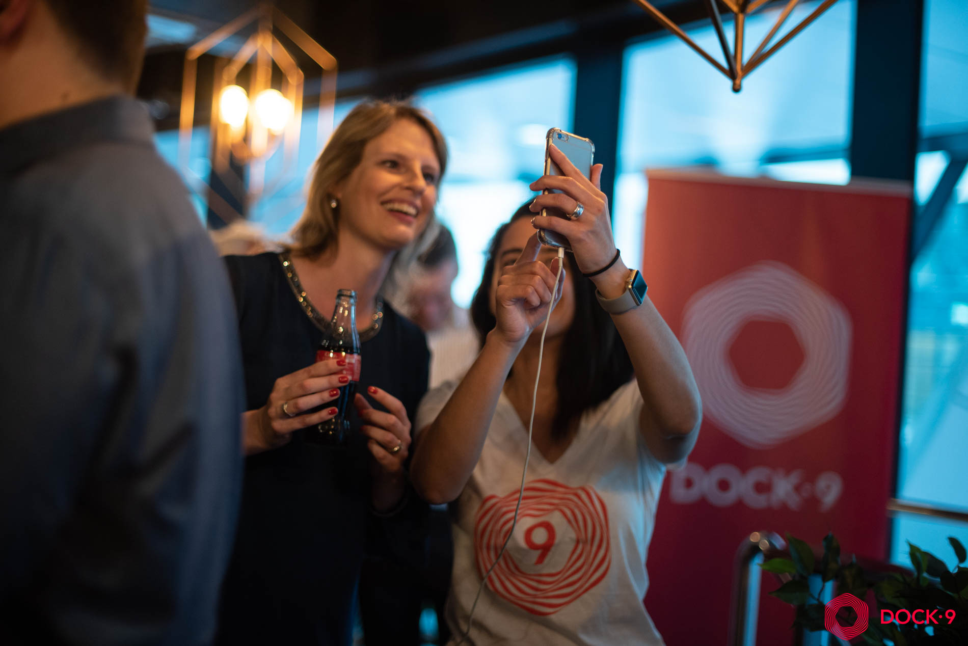 Dock9 Rebrand Drinks