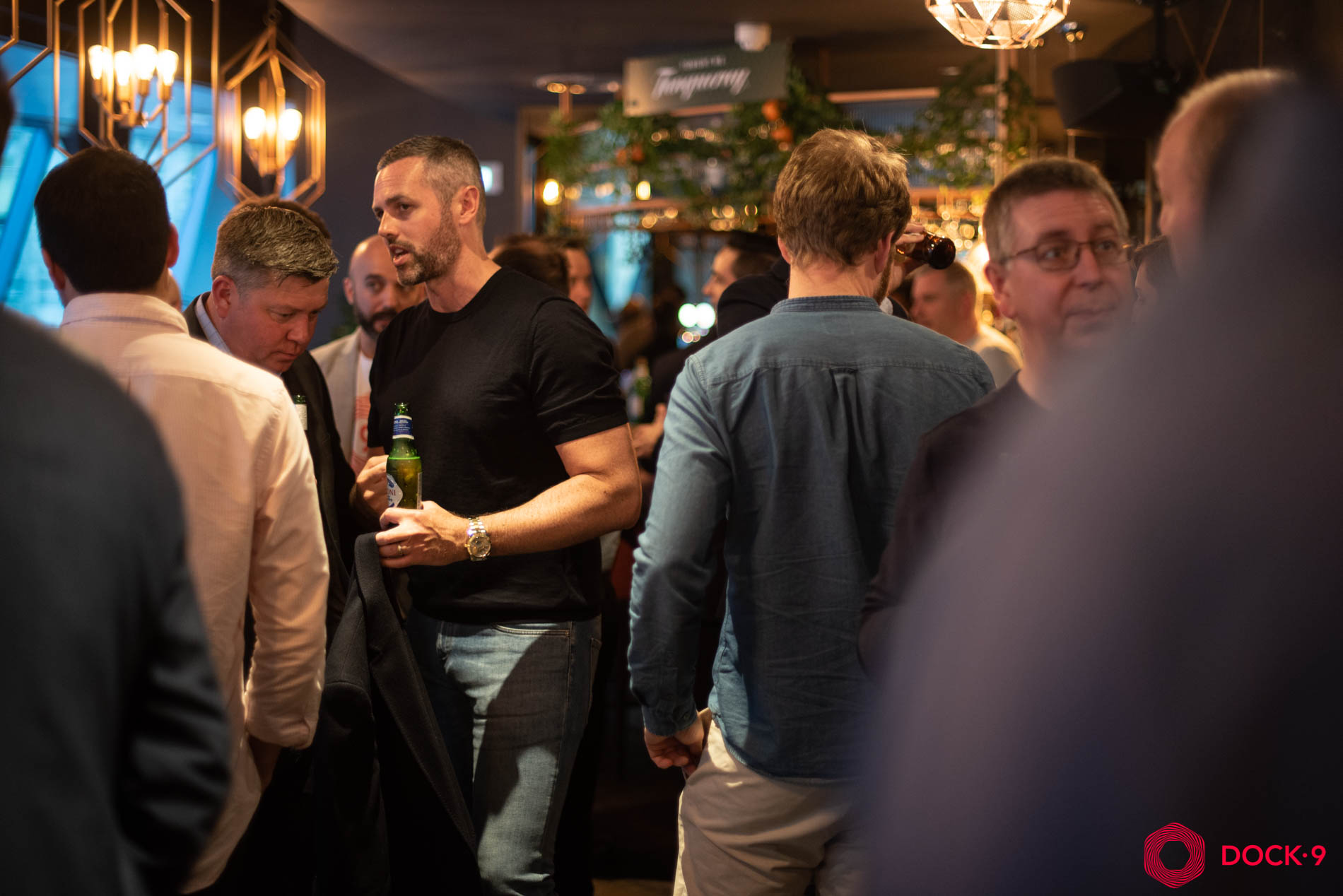 Dock9 Rebrand Drinks