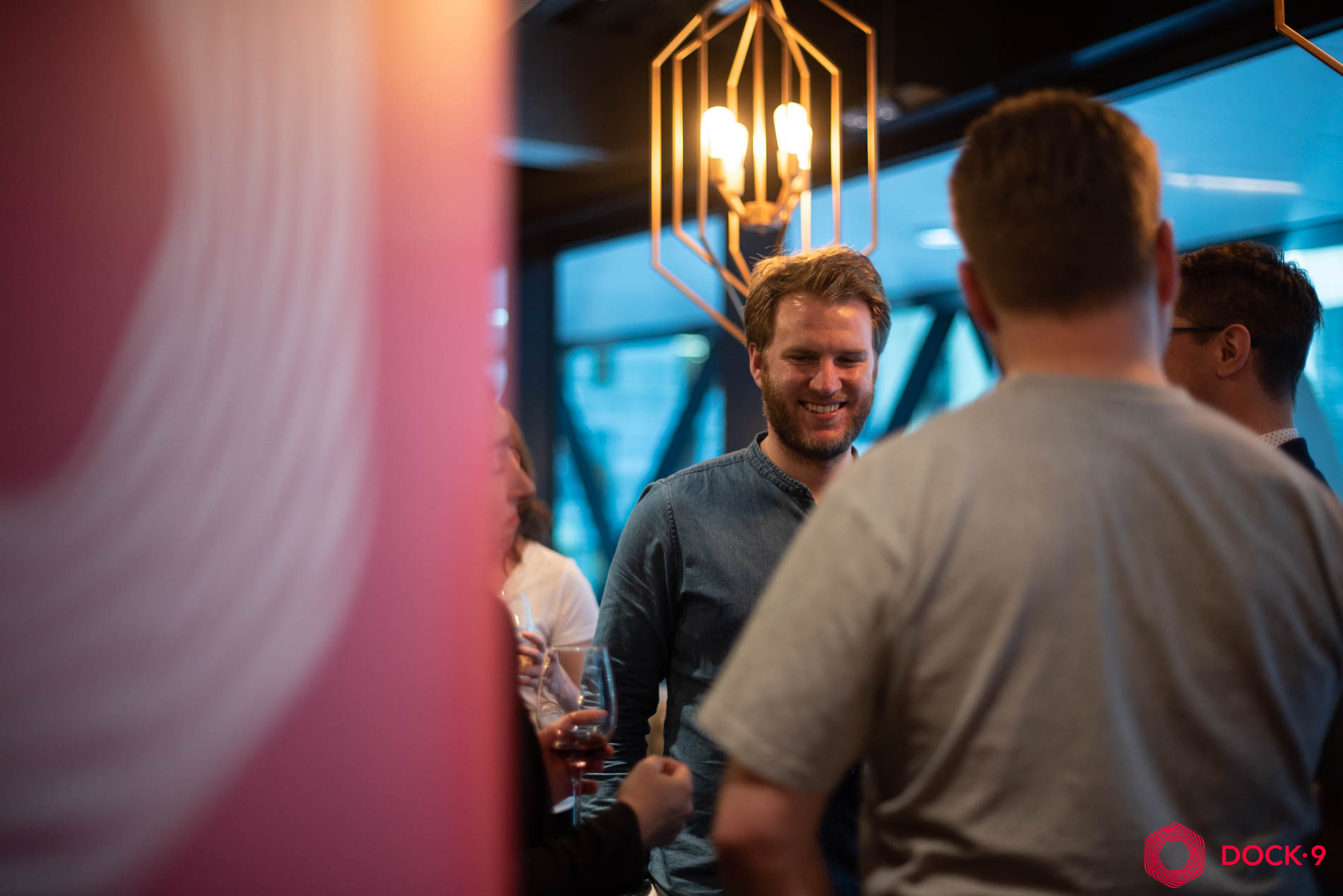 Dock9 Rebrand Drinks