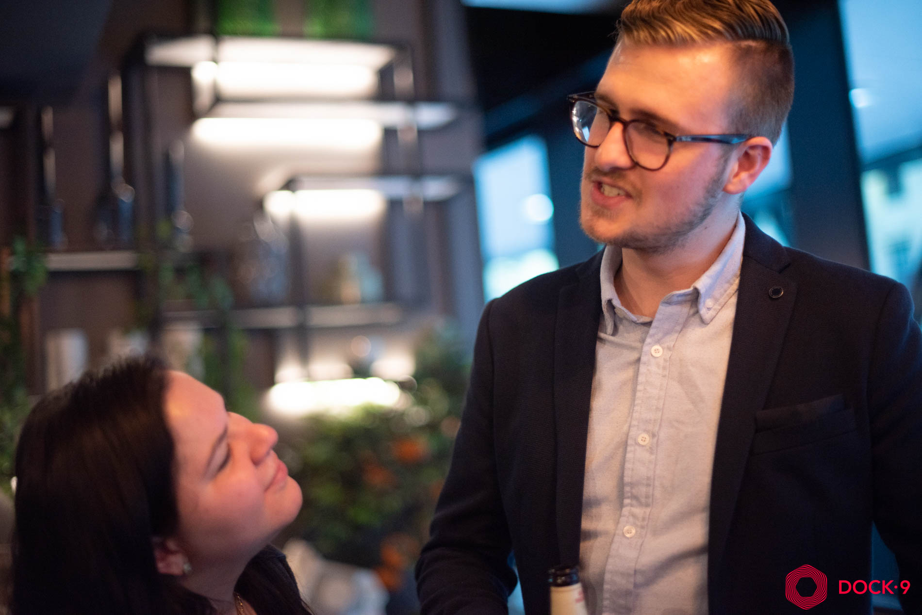 Dock9 Rebrand Drinks