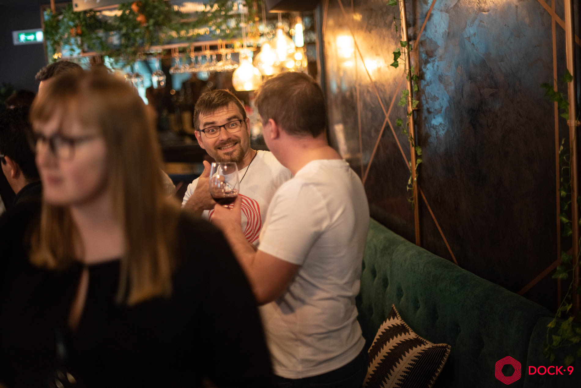 Dock9 Rebrand Drinks