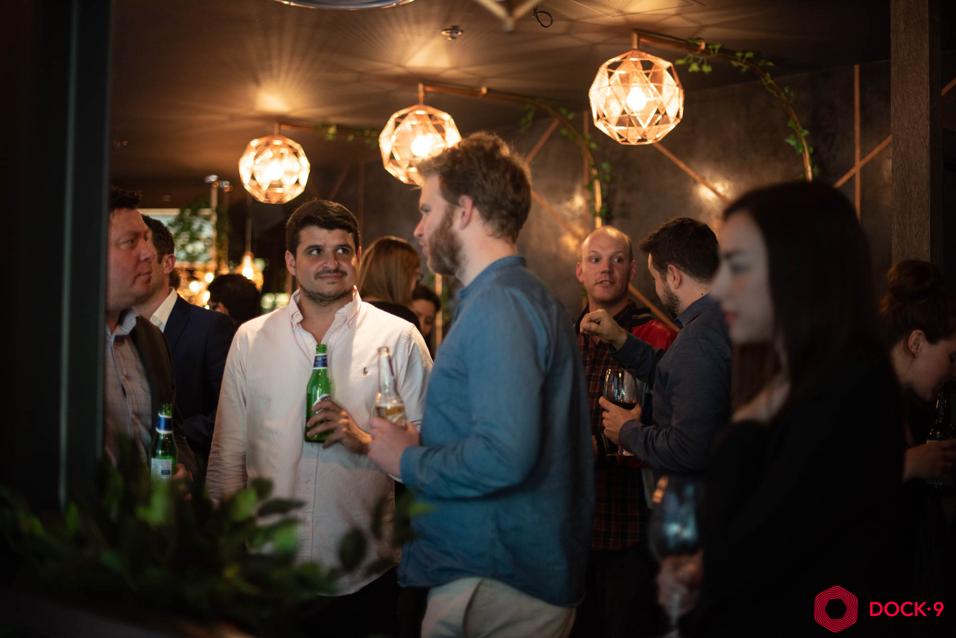 Dock9 Rebrand Drinks