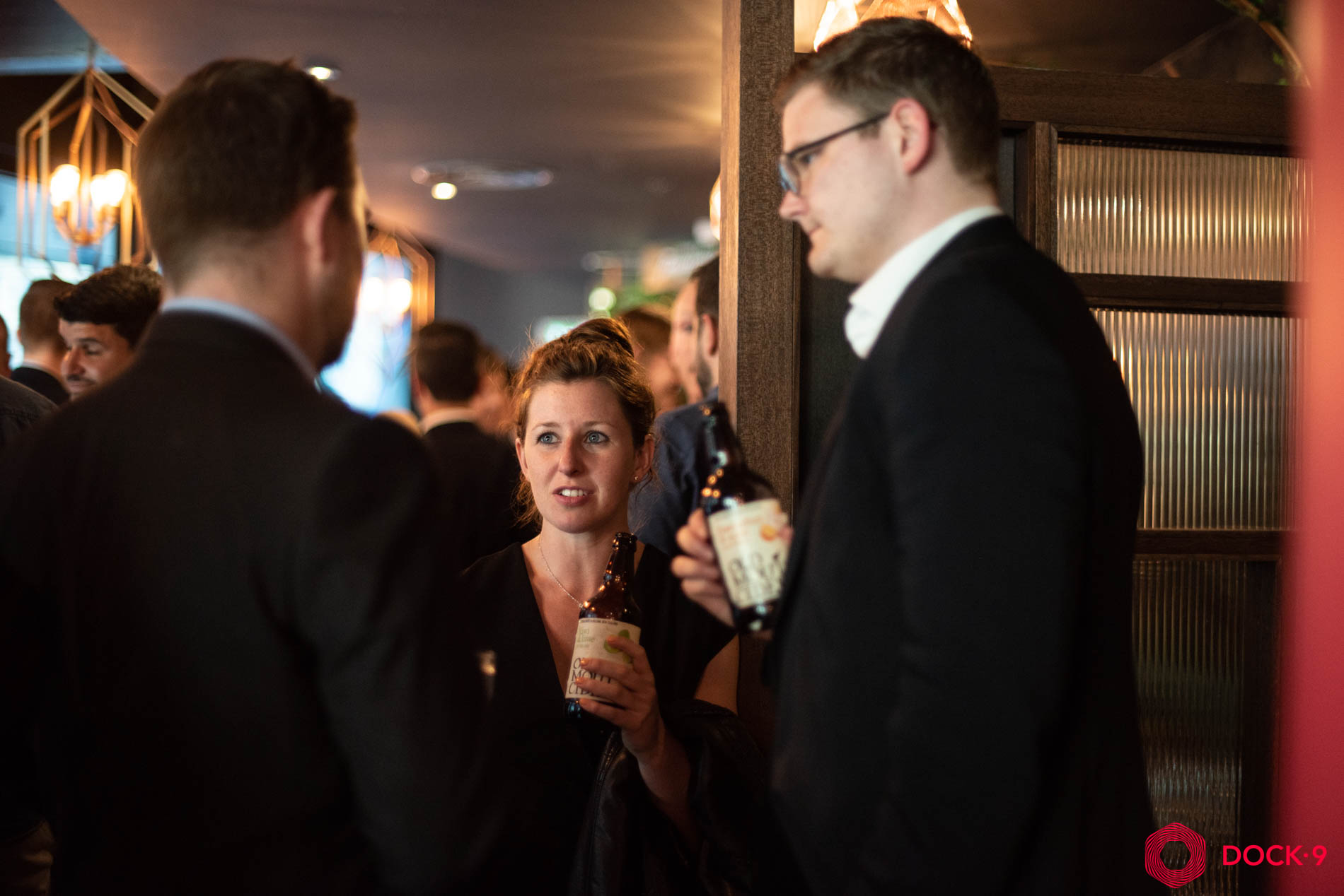 Dock9 Rebrand Drinks