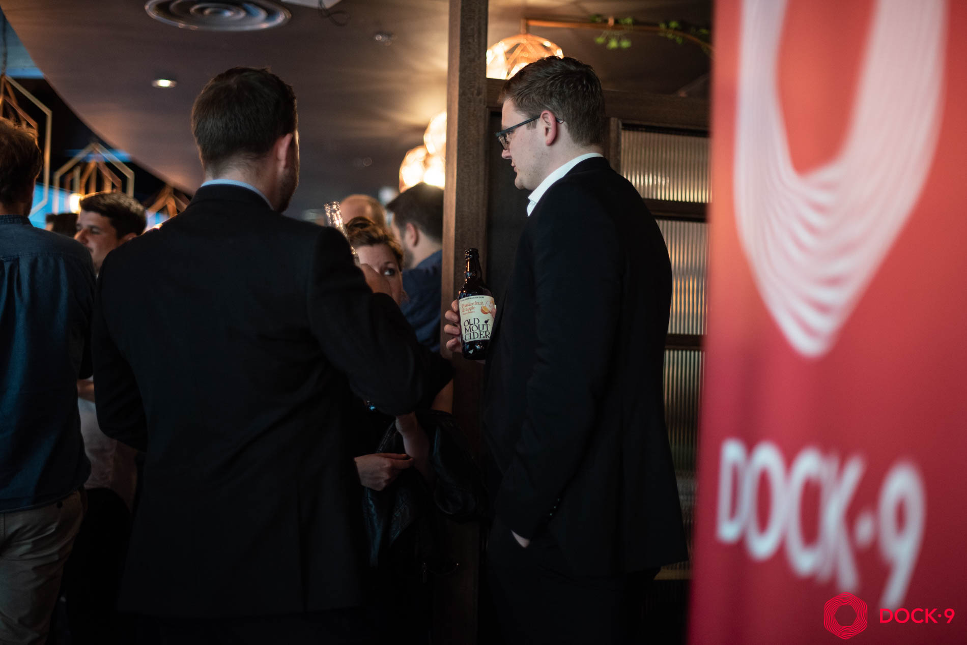 Dock9 Rebrand Drinks