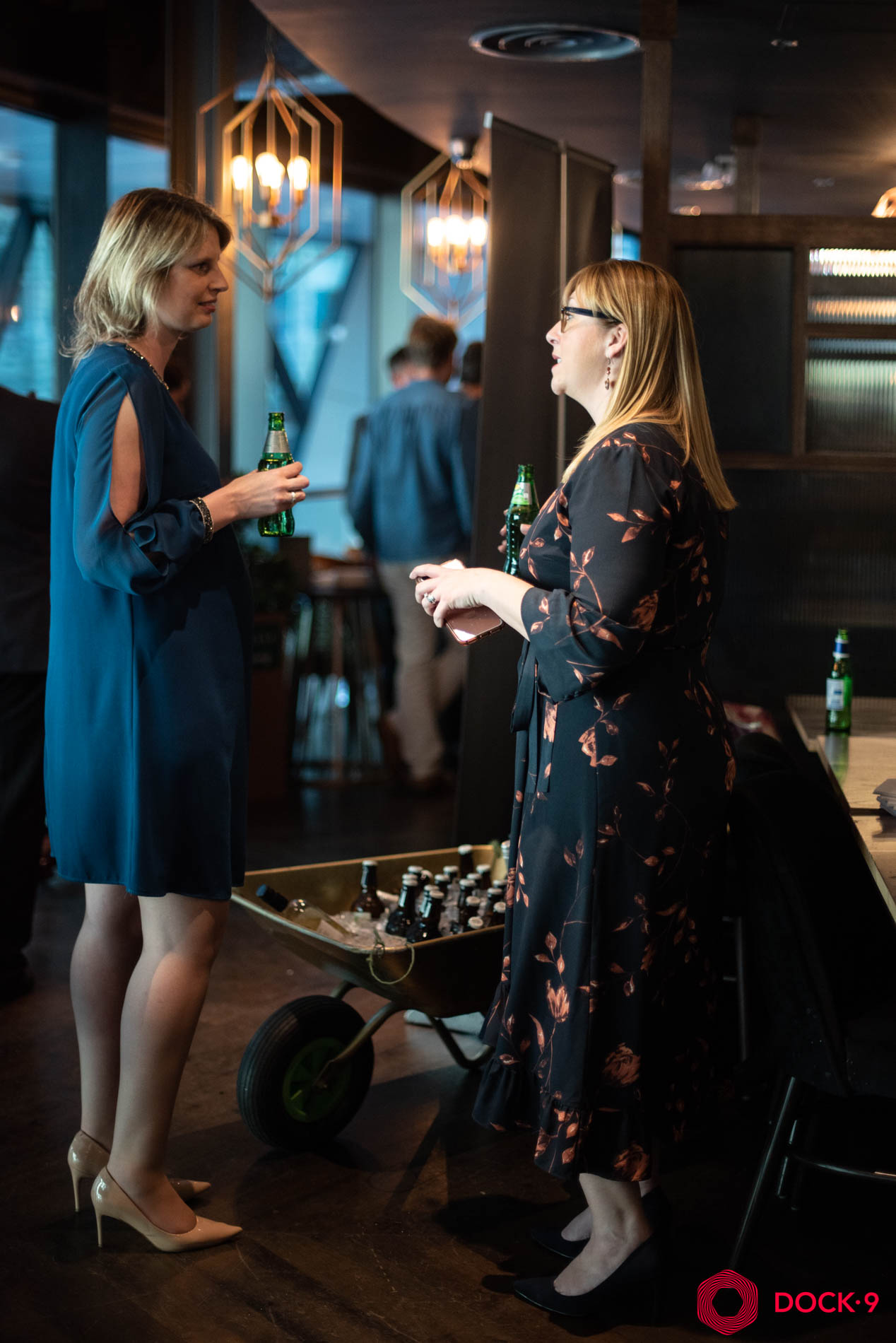 Dock9 Rebrand Drinks