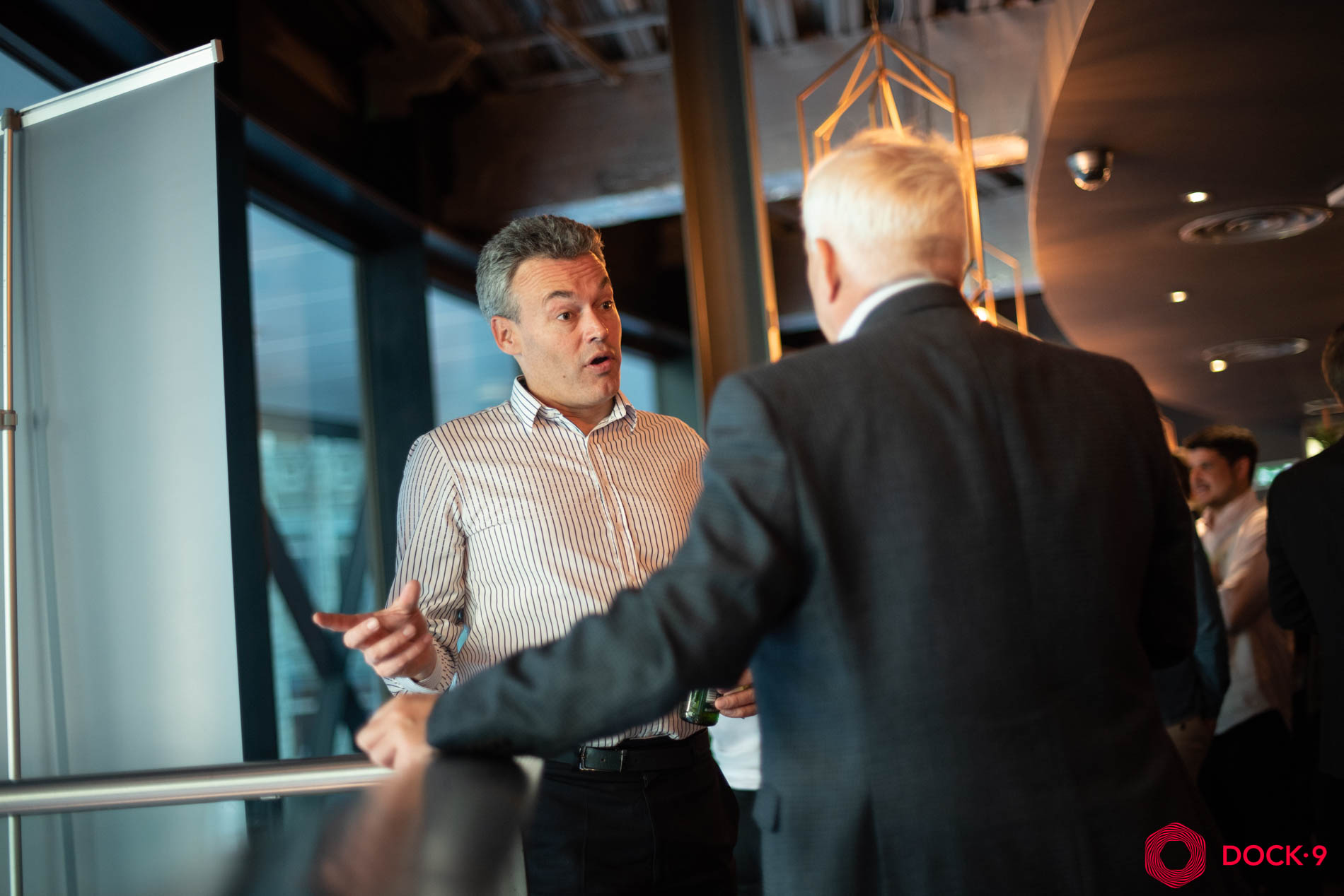 Dock9 Rebrand Drinks