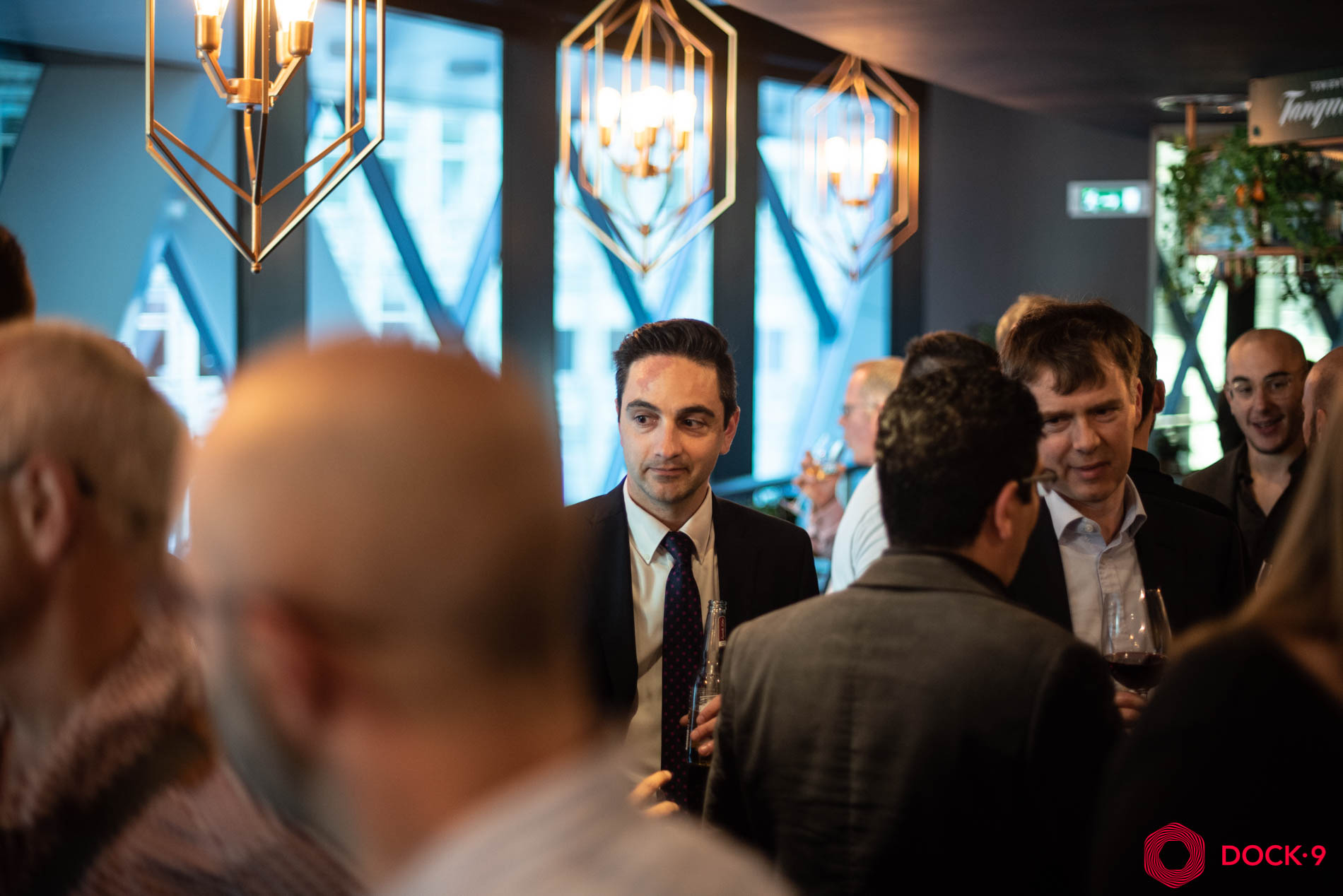 Dock9 Rebrand Drinks