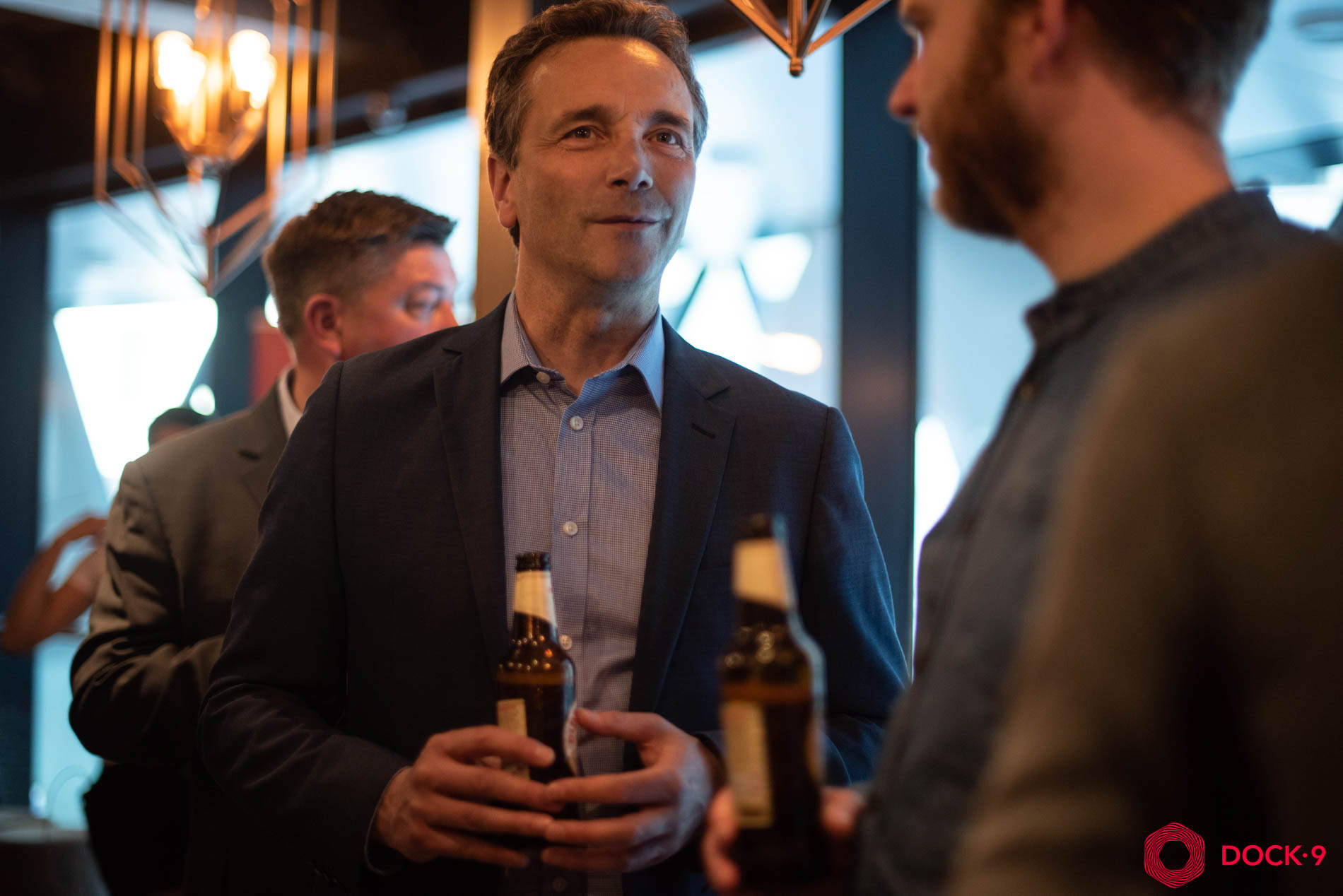 Dock9 Rebrand Drinks