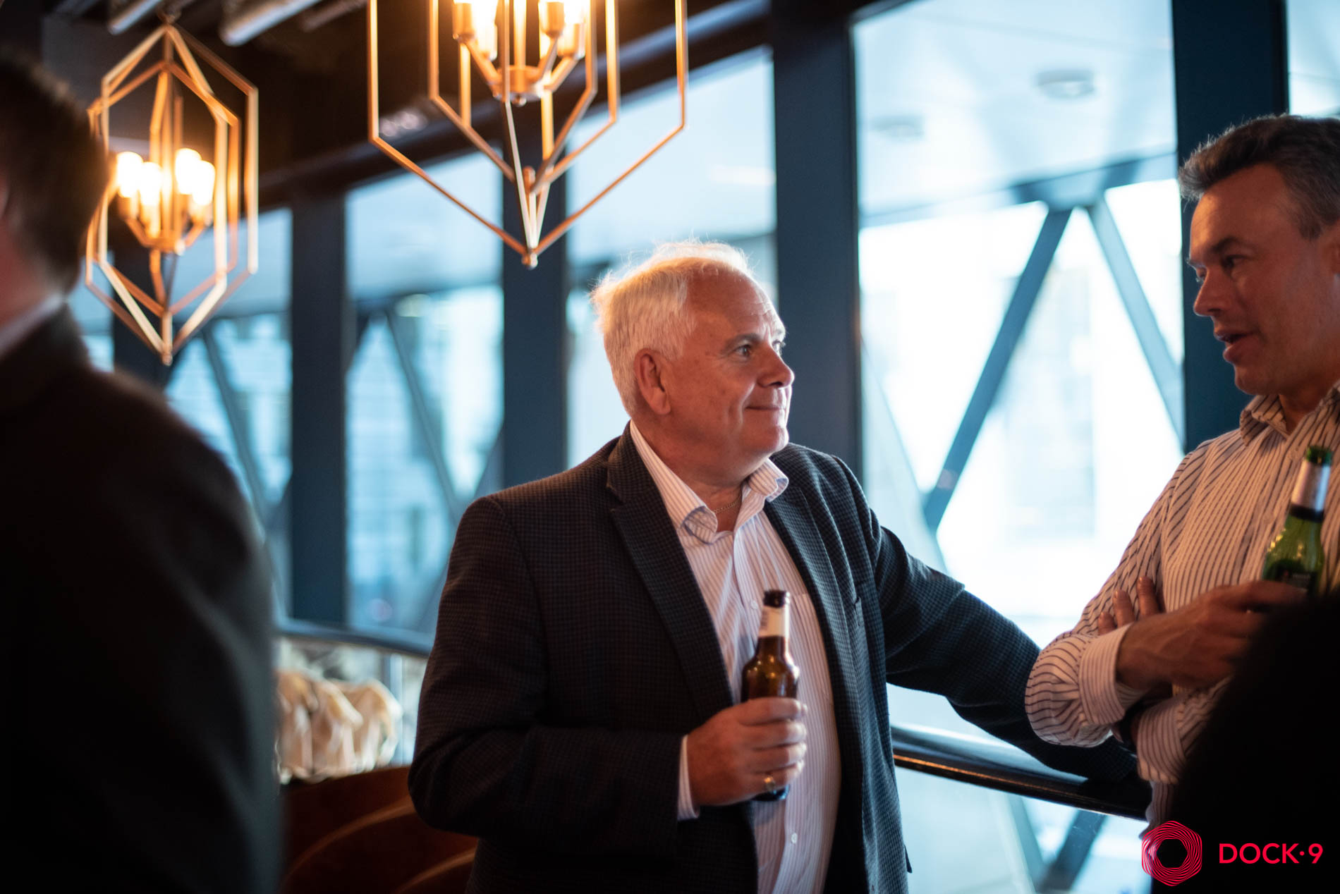 Dock9 Rebrand Drinks