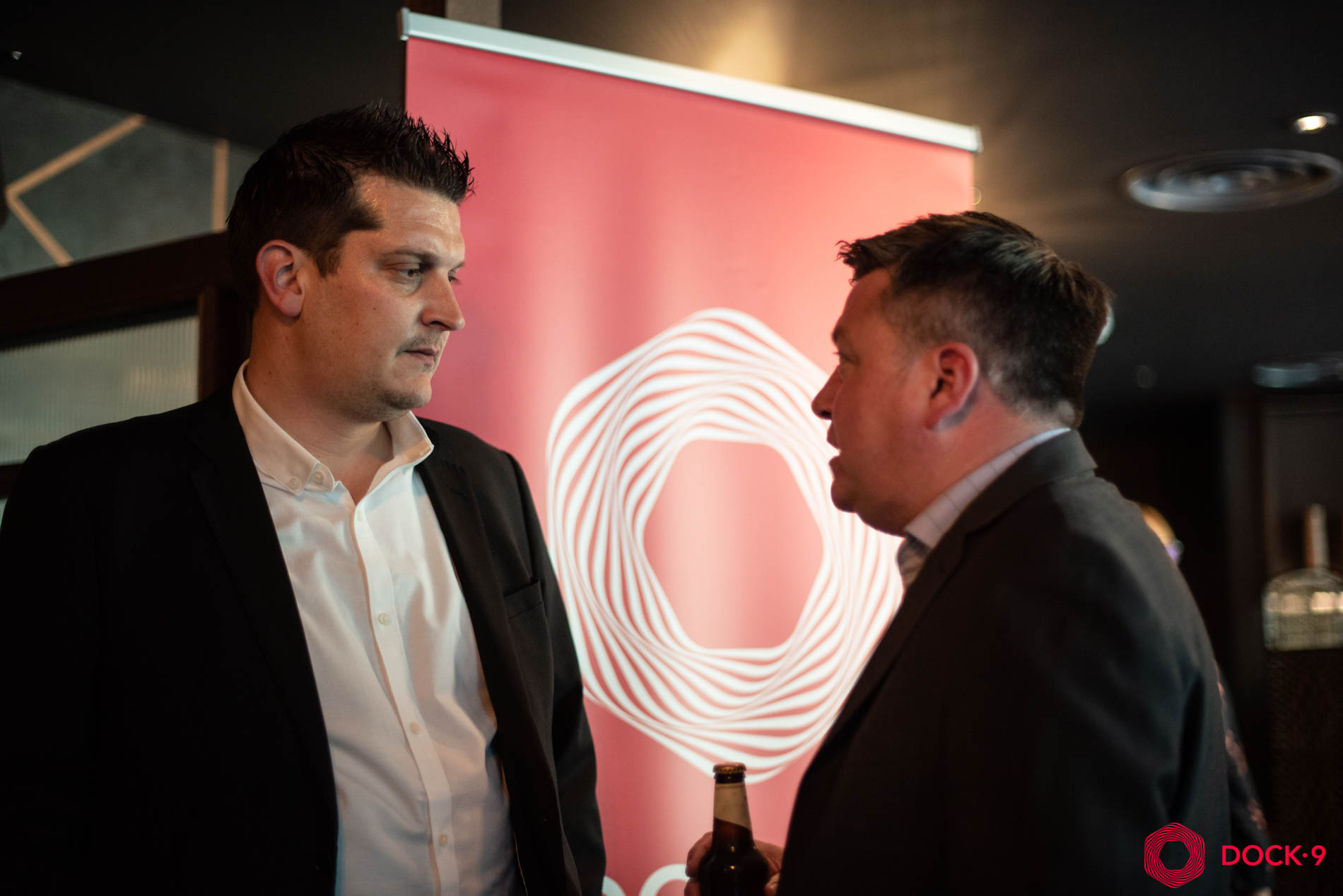 Dock9 Rebrand Drinks