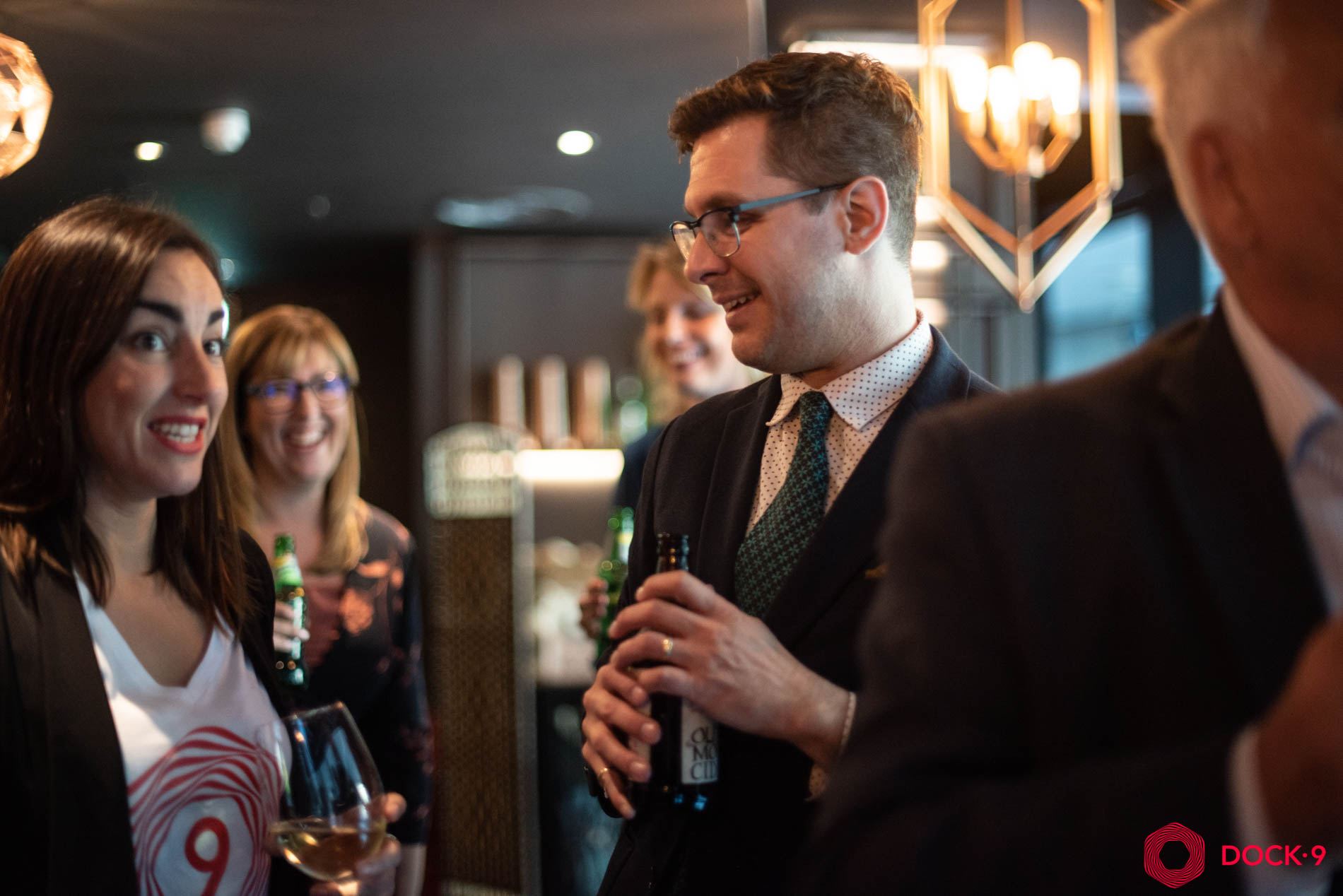 Dock9 Rebrand Drinks