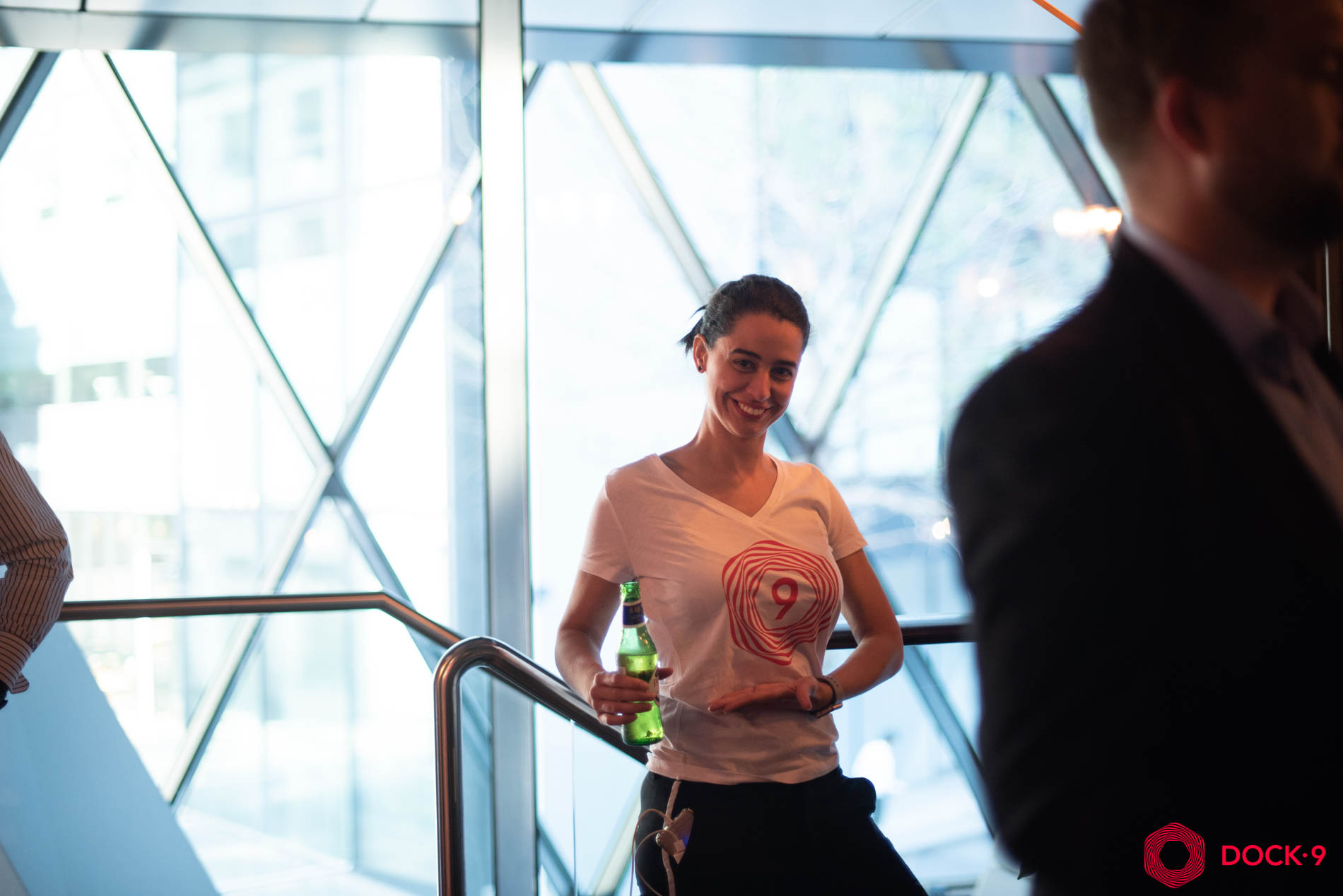 Dock9 Rebrand Drinks