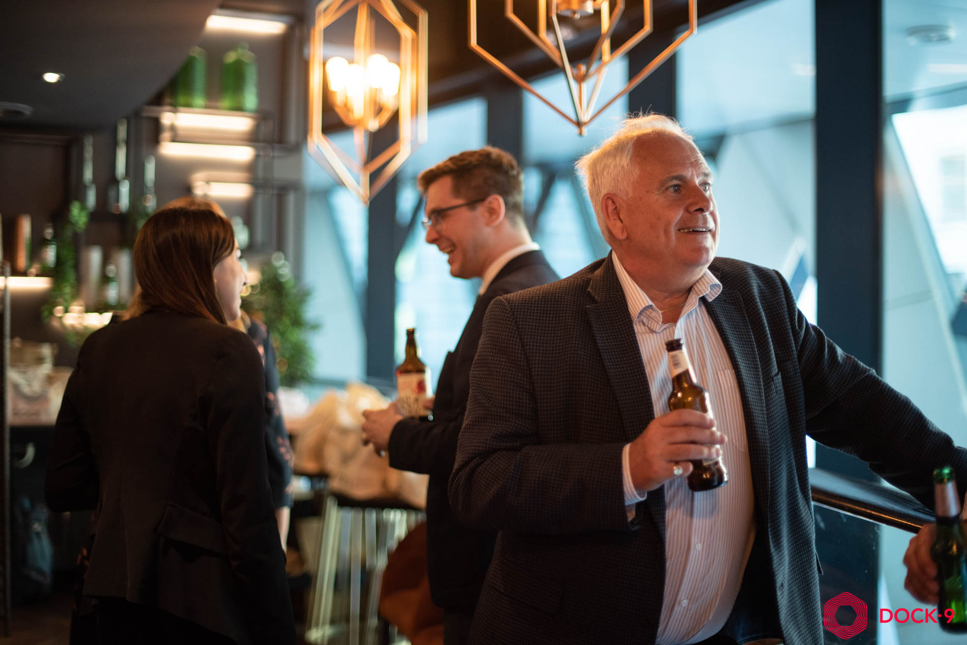 Dock9 Rebrand Drinks