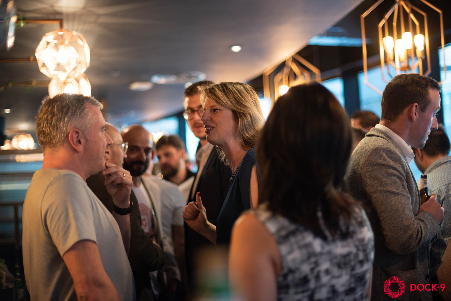 Dock9 Rebrand Drinks