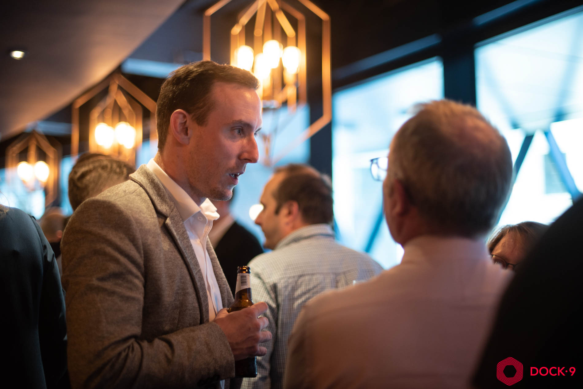 Dock9 Rebrand Drinks