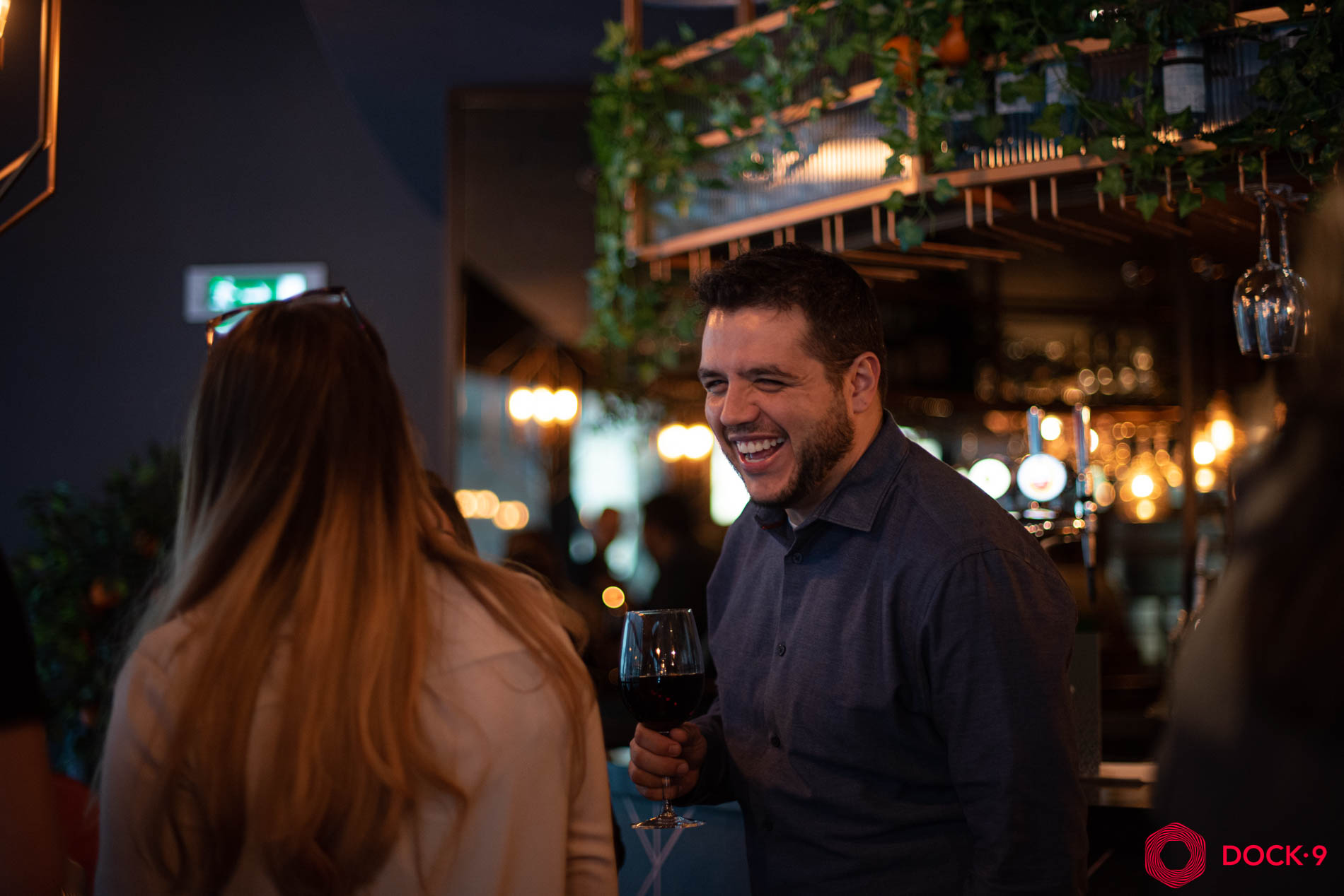 Dock9 Rebrand Drinks