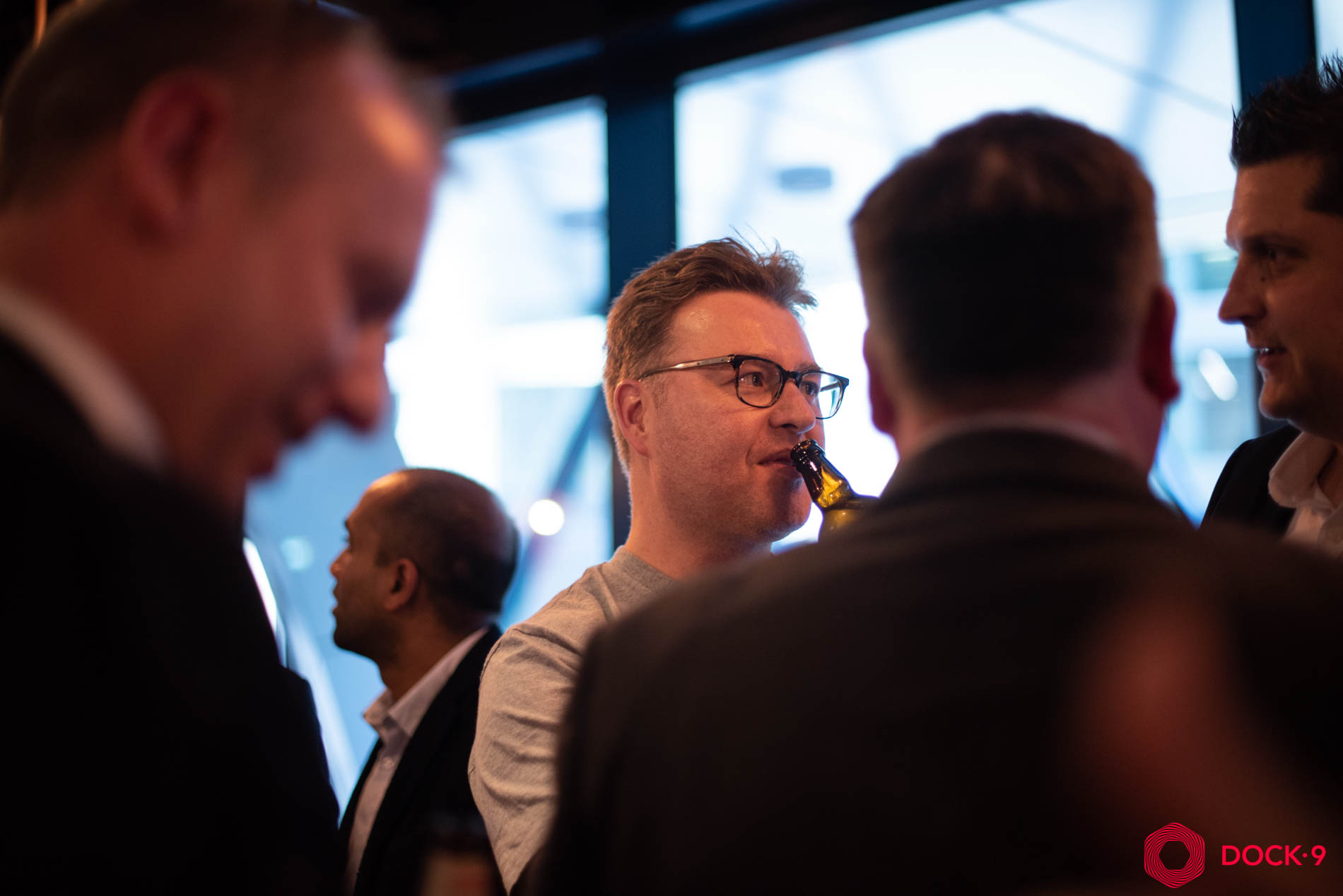 Dock9 Rebrand Drinks