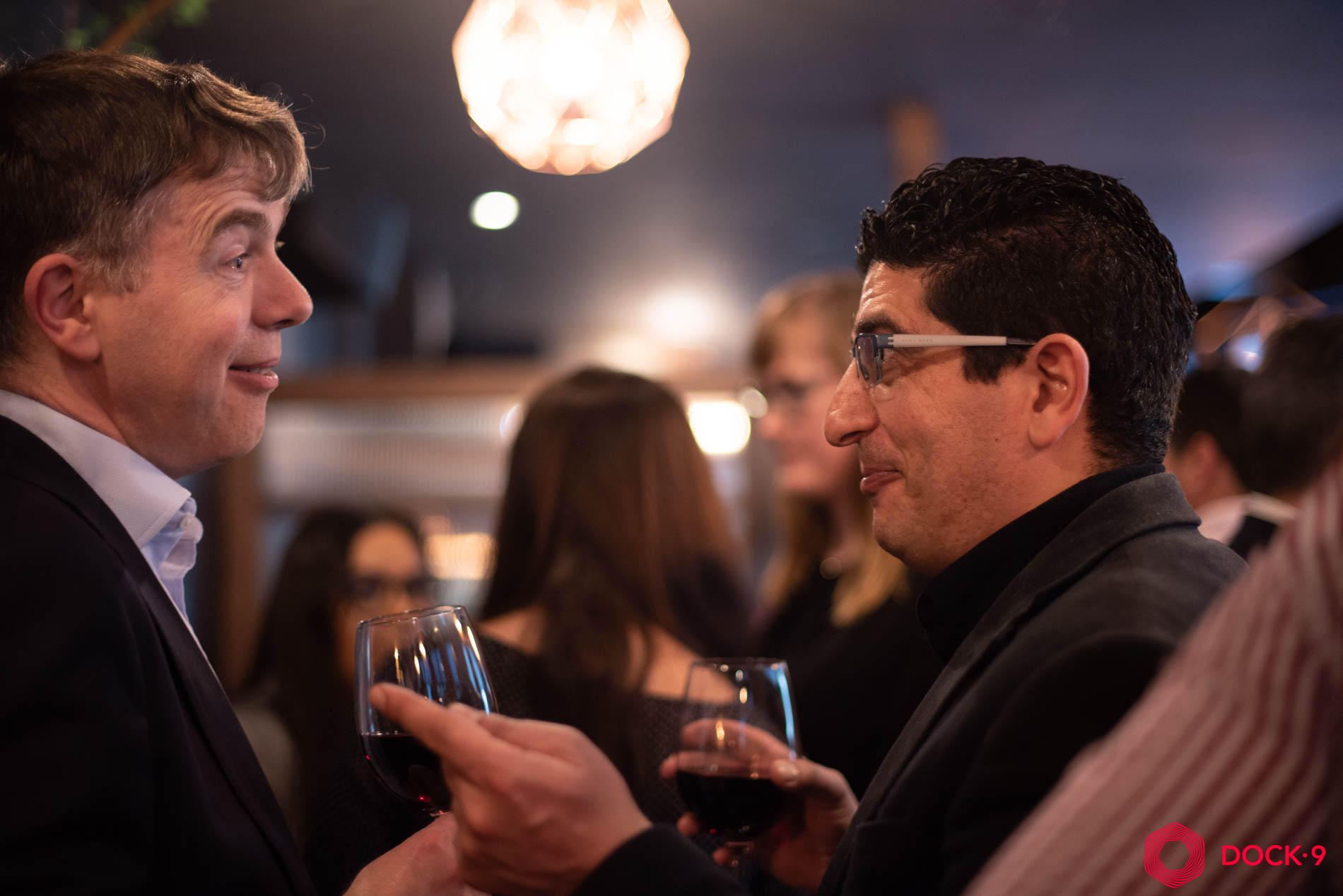 Dock9 Rebrand Drinks