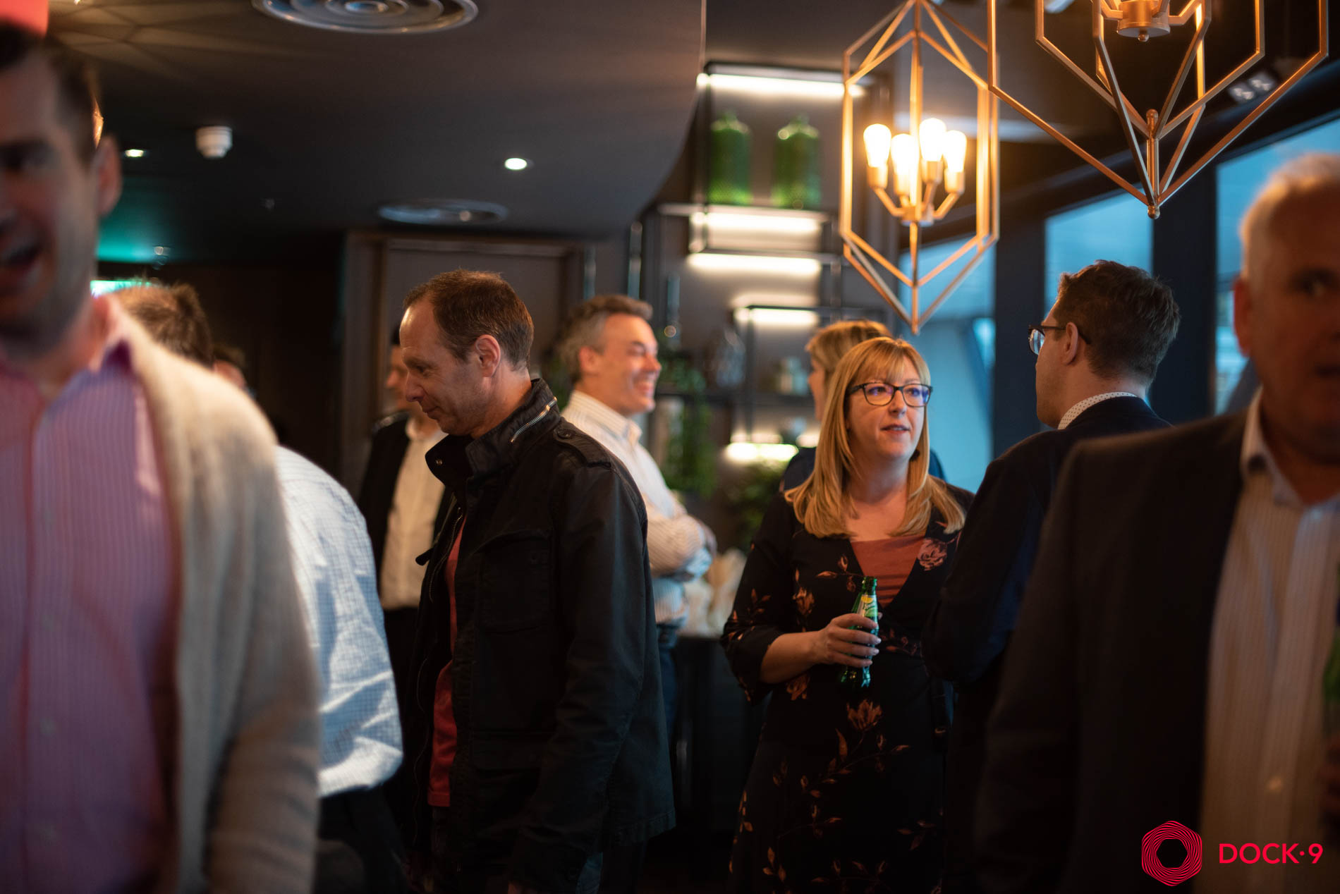 Dock9 Rebrand Drinks