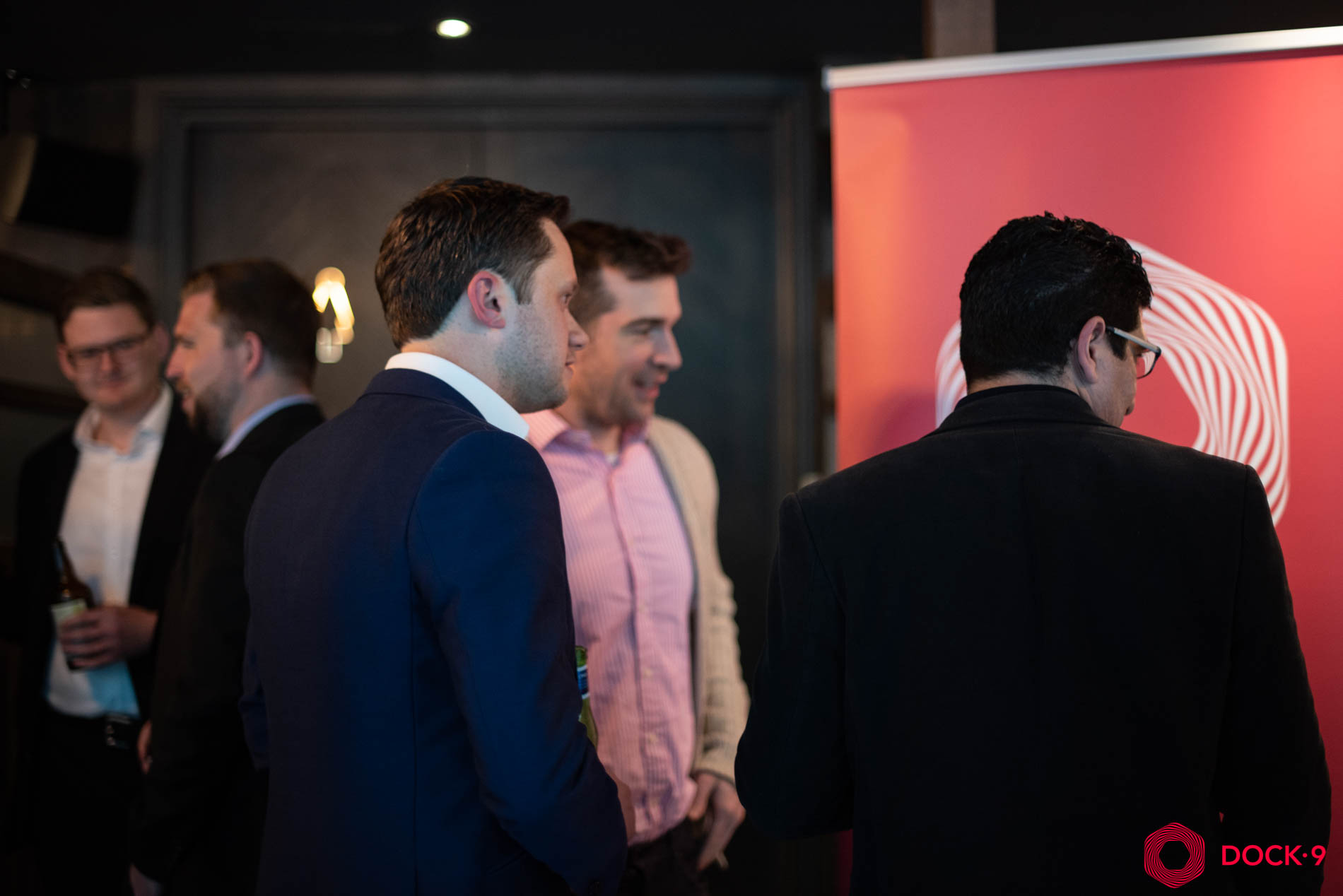 Dock9 Rebrand Drinks