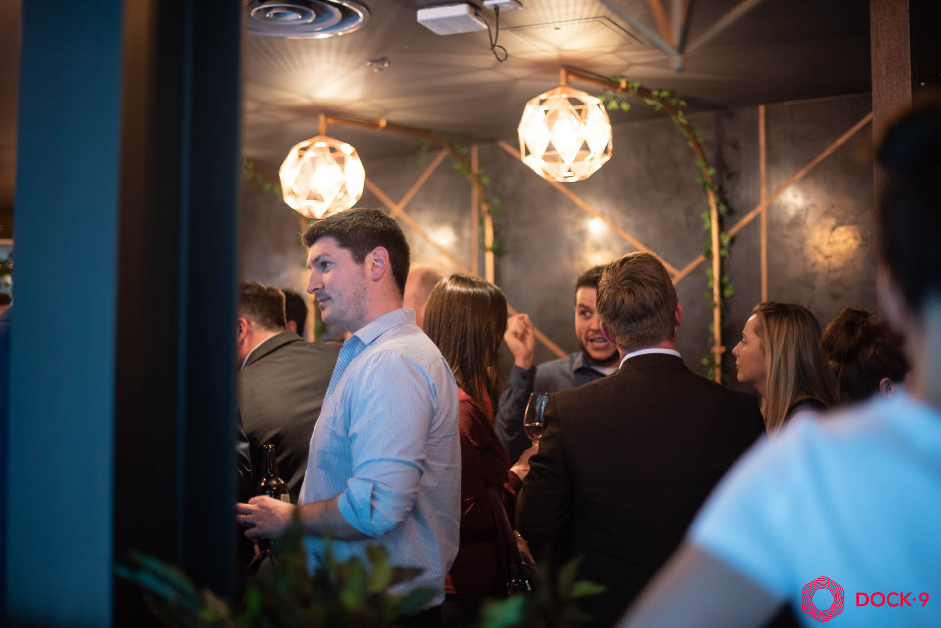 Dock9 Rebrand Drinks