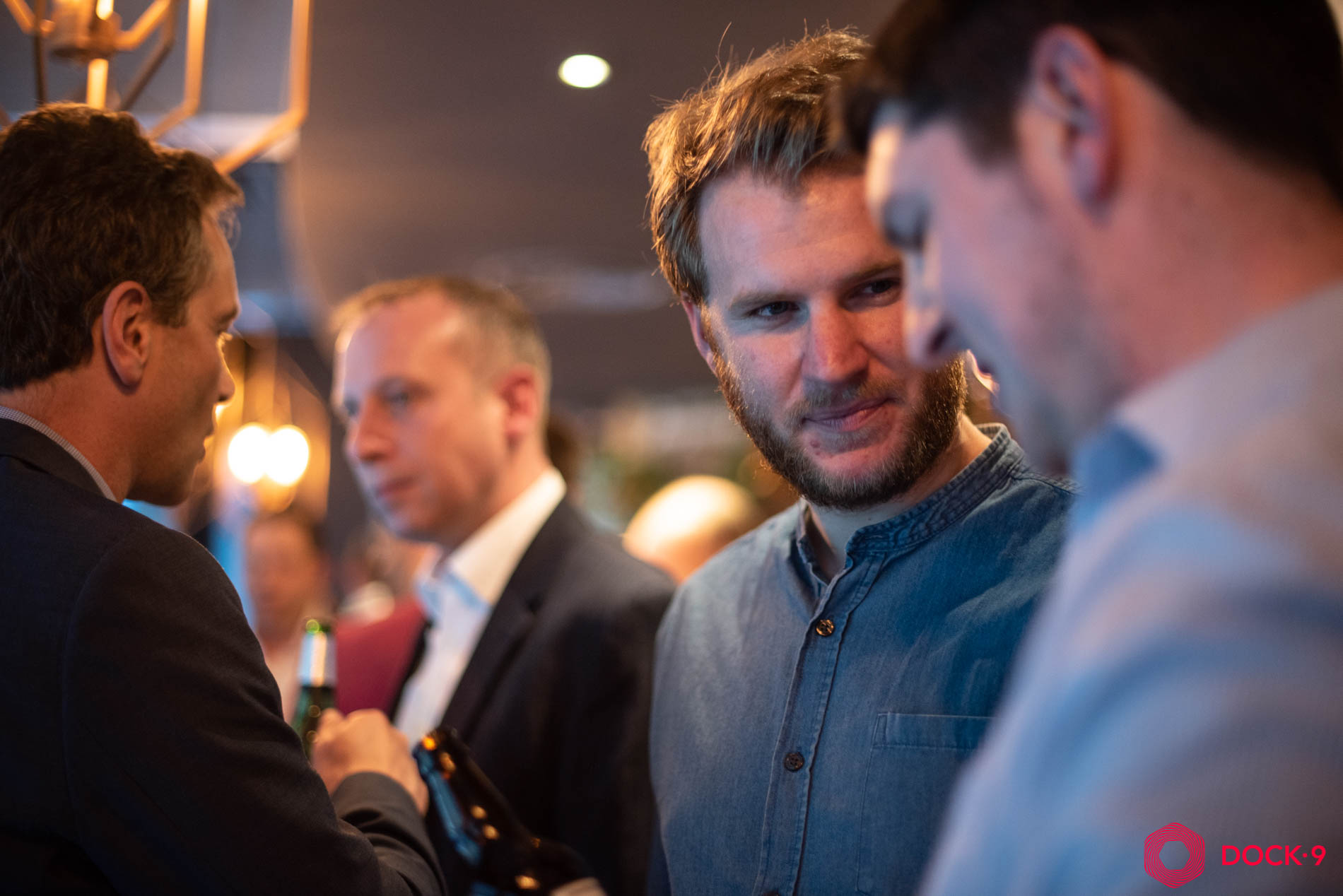 Dock9 Rebrand Drinks