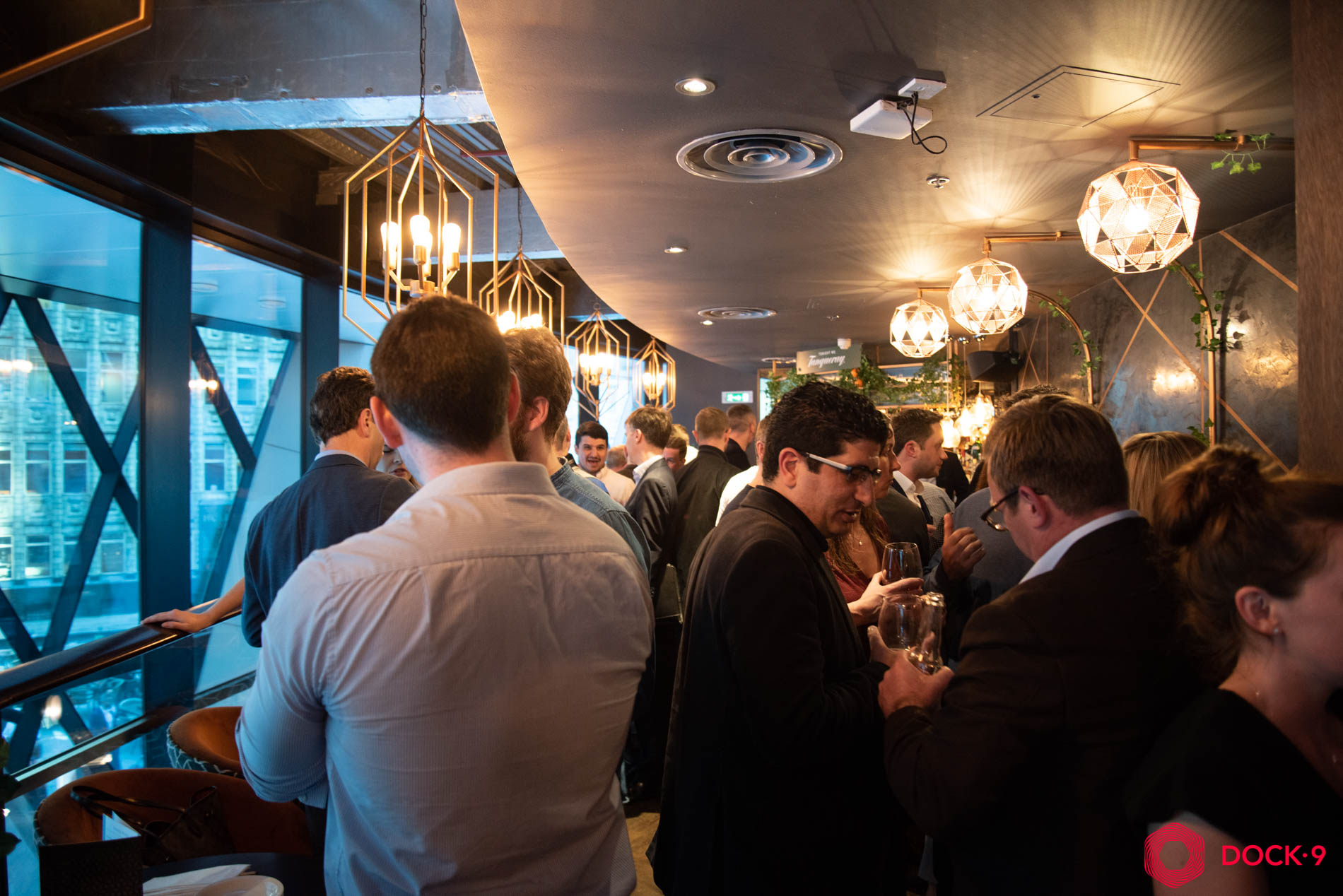 Dock9 Rebrand Drinks