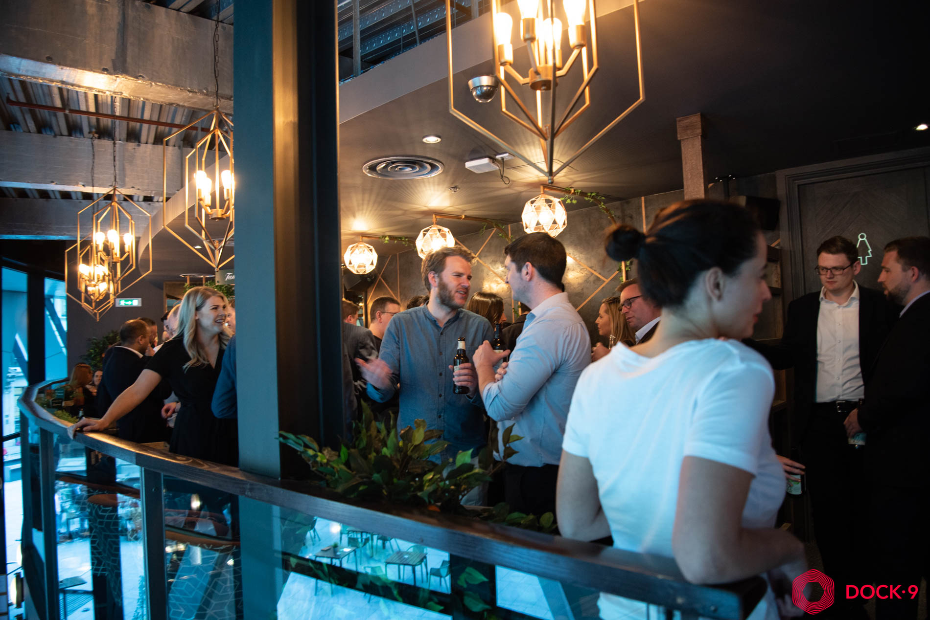 Dock9 Rebrand Drinks