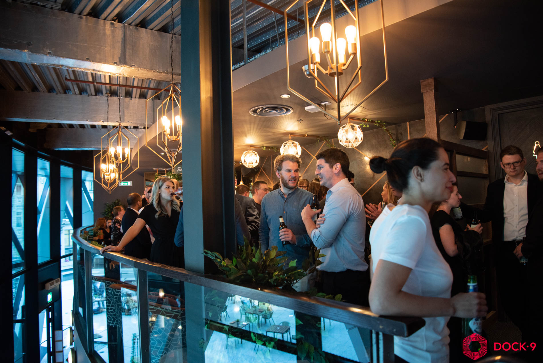 Dock9 Rebrand Drinks