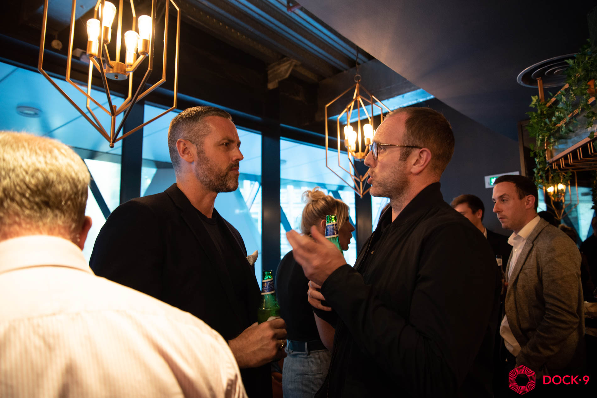 Dock9 Rebrand Drinks