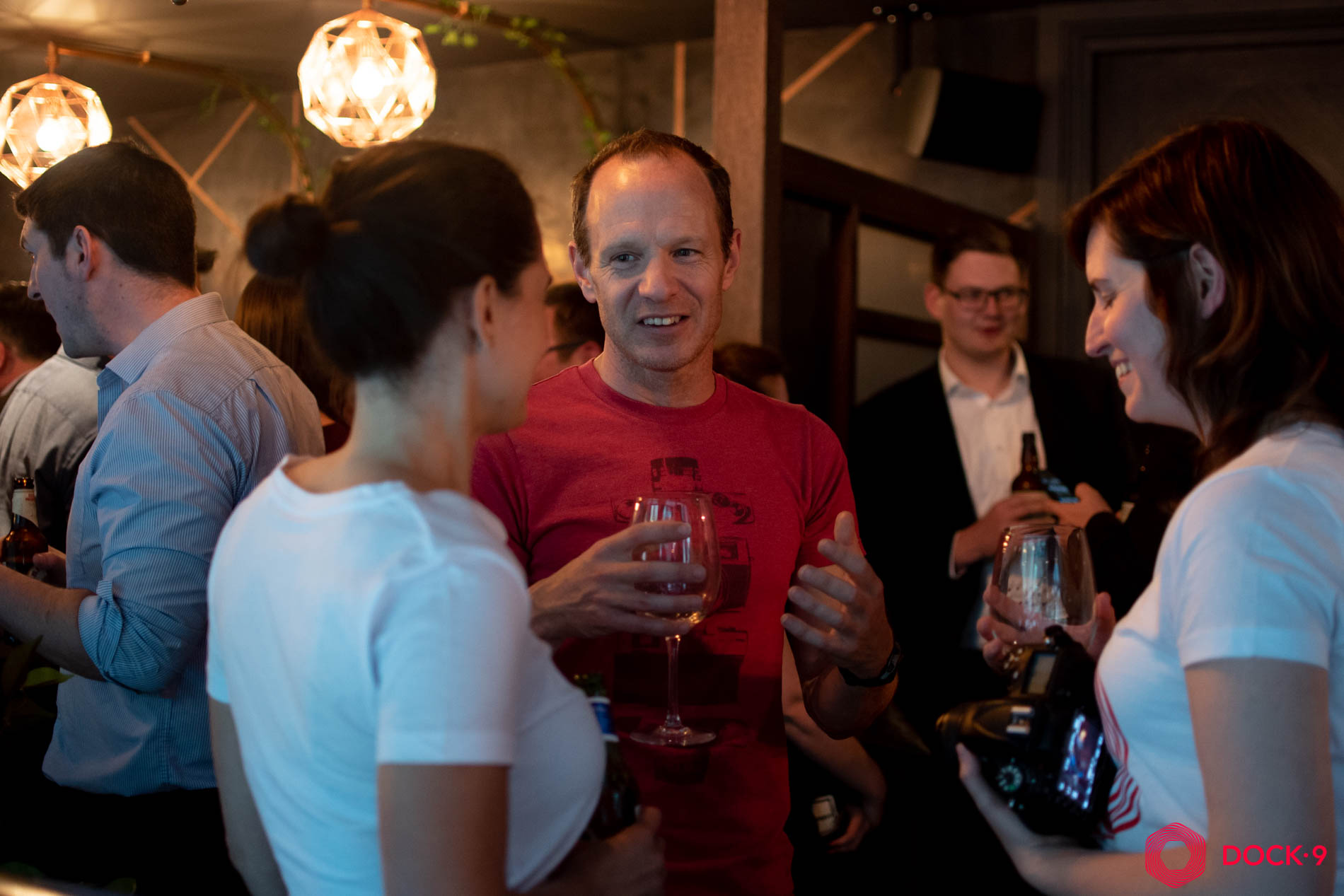 Dock9 Rebrand Drinks