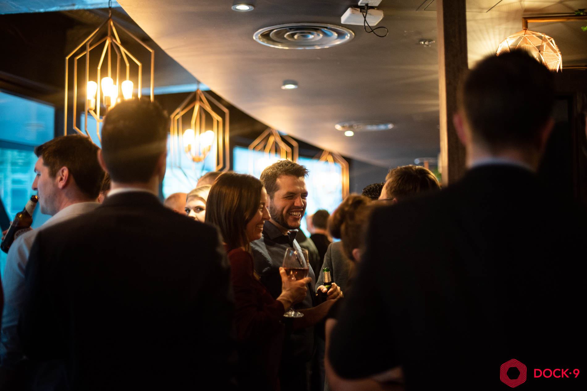 Dock9 Rebrand Drinks