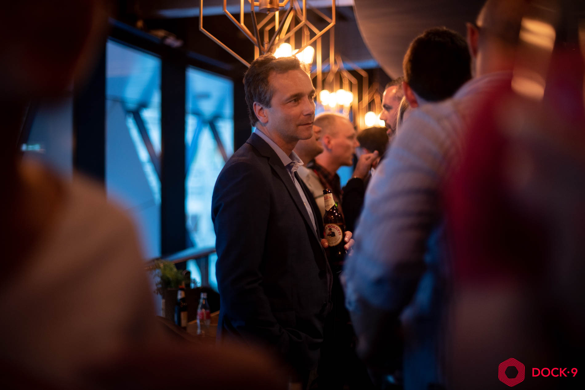 Dock9 Rebrand Drinks